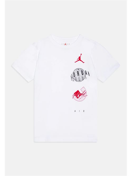 Jordan t-shirt da bambino air globe Jordan | 95D121-001AIR GLOBE JORDAN